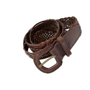 Genuine Leather Belt, Size L